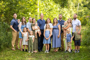 Heartwarming family portrait by Cleveland photographer Danielle Ashley